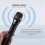 Microfono wireless da uno a due per uso domestico per spettacoli KTV, grigio 3