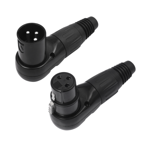 Conector XLR, adaptador de conector hembra macho de micrófono XLR de 3 pines 1