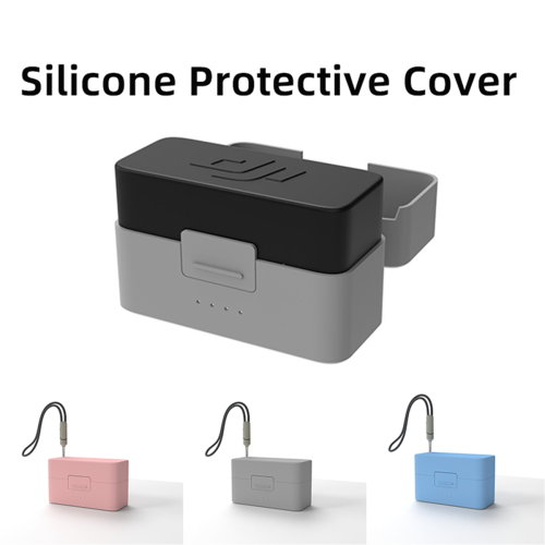 Capa protetora de silicone para microfone Mic Mini cinza 2