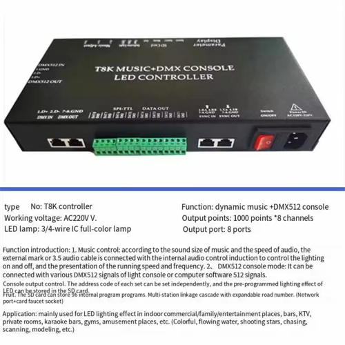 WS2811 WS2815 til SPI TTL LED-stribelysmodulcontroller (EU) 2
