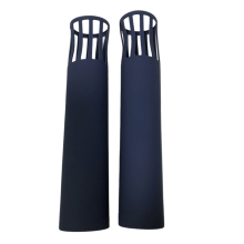 1 par de estojo para microfone sem fio, proteção antiqueda e com absorção de choque