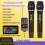 Wireless Microphone Anti-Whistling Reverb Bluetooth Microphone 2