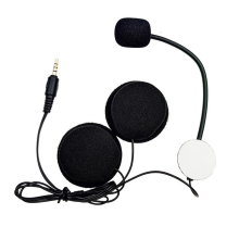 Motorcykelhjelm Intercom Mikrofon Headset 32Ω Mikrofon Lige Stik