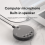 Desktop konferencehøjttalertelefon BT-mikrofon 360 omnidirektionel 2