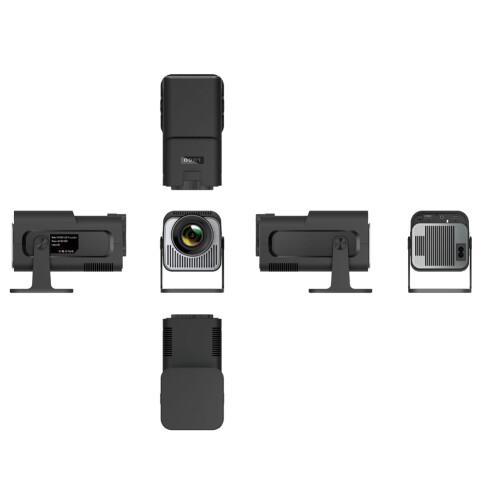 HY320 Mini Ny Native 720P Android 11 4K Projektor Bærbar EU-stik 2