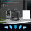 HY320 Mini Ny Native 720P Android 11 4K Projektor Bærbar EU-stik 7