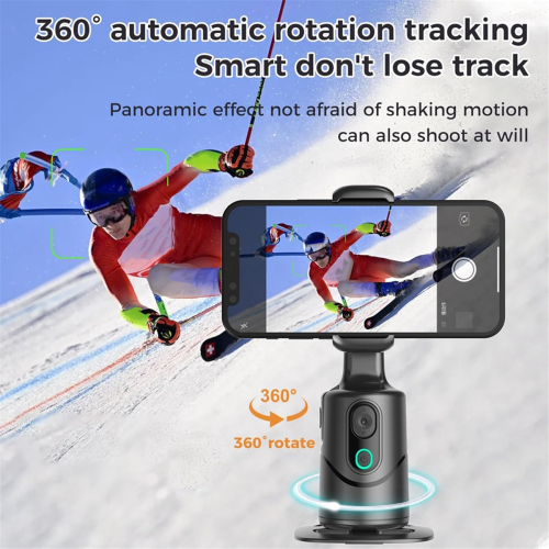 Auto Face Tracking Phone Camera Gimbal ,No App Required 2