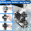 9D Electric IP67 Waterproof Men's Rotary Head Beard Shaver 3