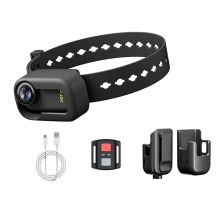 4K 30Hz Pet Collar Camera, WiFi Pet Camera Animal Vlog Camera