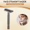 Διπλή άκρη ασφαλείας για άνδρες Barber Straight Ξύρισμα 4
