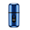 Mini rasoio elettrico portatile USB ricaricabile blu 4
