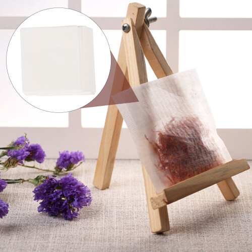 500x non-woven tomma tepåsar försegling filterpapper lös tepåse 2