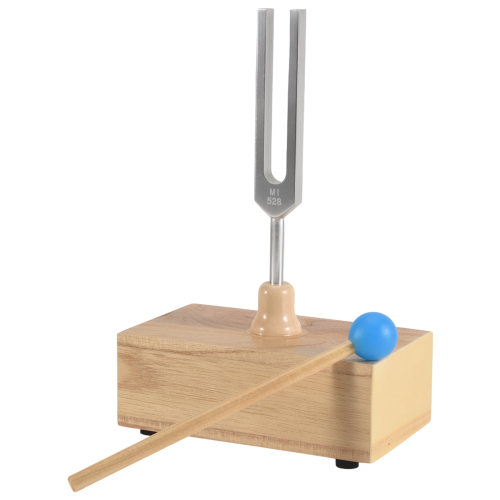 528HZ Tuning Fork, Κουτί Συντονισμού Tuning Fork, για Ηχοθεραπεία, Γιόγκα