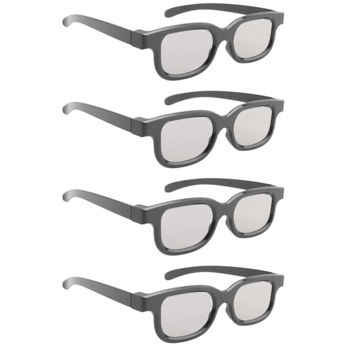 4 stk. polariserede passive 3D-briller til Cinema IMIX-skærm 1
