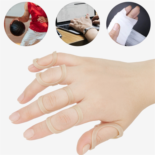A Oval Finger Splint, for Finger Stabilizer Brace -5, 6, 7, 8, 9 Size 2