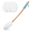 Lotion Applicator for Back, Feet, 4 Replaceable Pads, 1 Long Handle 1