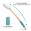 Lotion Applicator for Back, Feet, 4 Replaceable Pads, 1 Long Handle 3