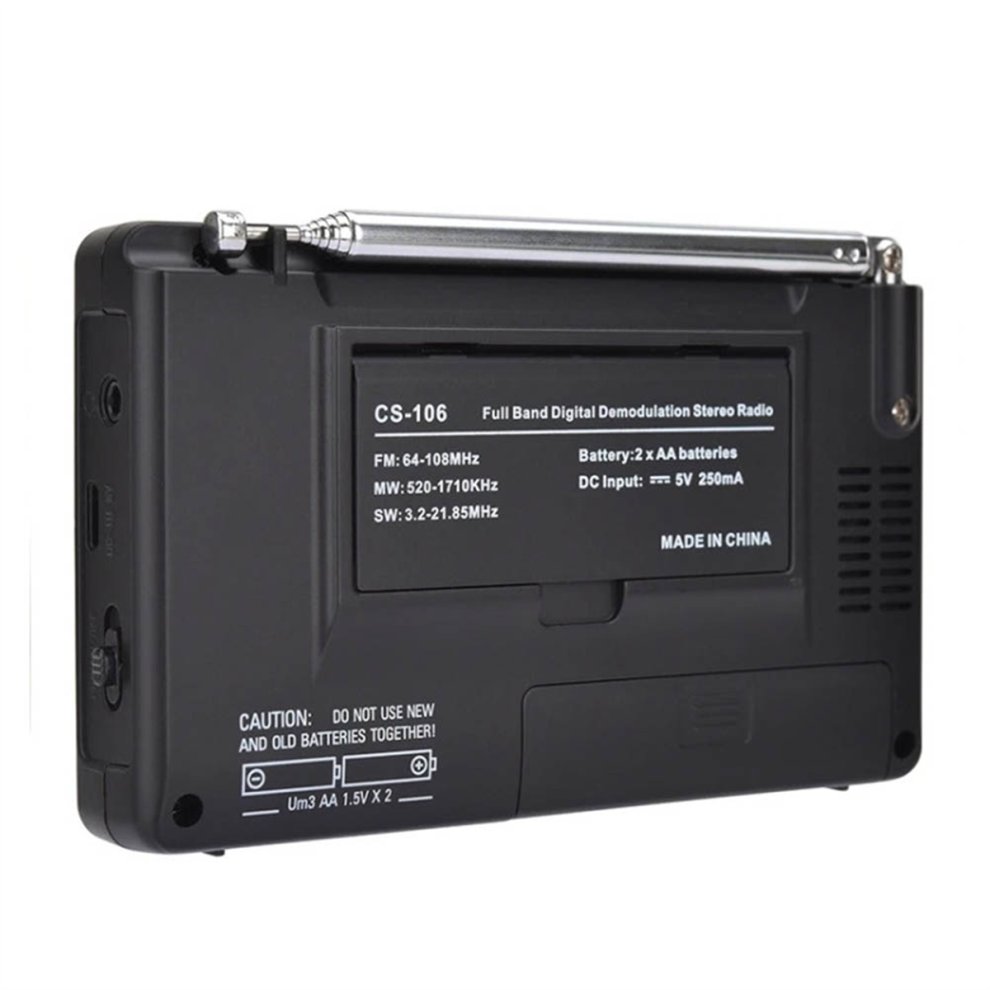 Full Band Radio Am/Sw/Lw/Tv/Fm Radio Full Frequency Receiver 4713755016580