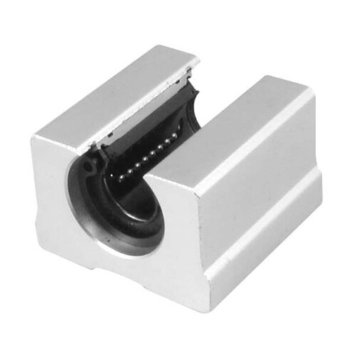 τεμάχιο γραμμική ράγα οδηγού 500mm + 2 τεμάχια γραμμικά ρουλεμάν 12mm μπλοκ ολίσθησης 1