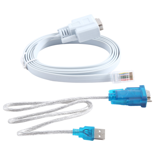 Cavo di rete RJ45 Cavo seriale da Rj45 a DB9 e da RS232 a USB (2 in 1) 2