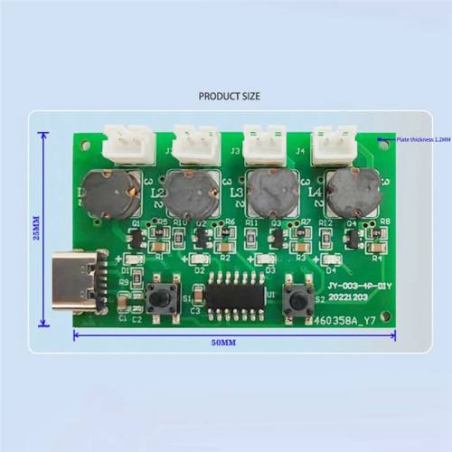 Four- Humidifier Module Control Board Atomizer Driver Board, D 1