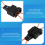 MOST Fiber Optic Loop Bypass Kit Adapter for 5