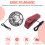 Bike Friction Generator Dynamo Headlight Tail Light Kit 6V 3W 7
