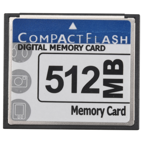 512 MB Compact Flash-hukommelseskort til kamera, reklamemaskine 1