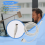 Cable de descarga RS232 DB9P a 8P Mini DIN, blanco, 2,5 m, para PLC -EH 6
