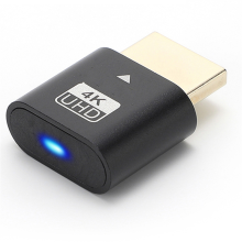 -Compatibele 4K Dummy Plug met LED-licht C
