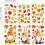 Autumn Thanksgiving Window Sticker Removable 3