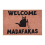 Dark Cat Welcome Madafakas Full Print Doormat Fun Doormat 1