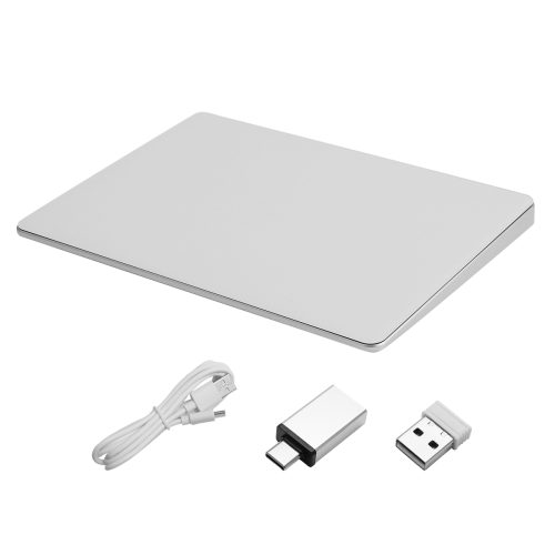 Bluetooth Touchpad Πολυλειτουργικό Trackpad με Χειρονομίες, Λευκό 1