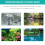 Kit de 9 petites buses de fontaine pour bassin 5