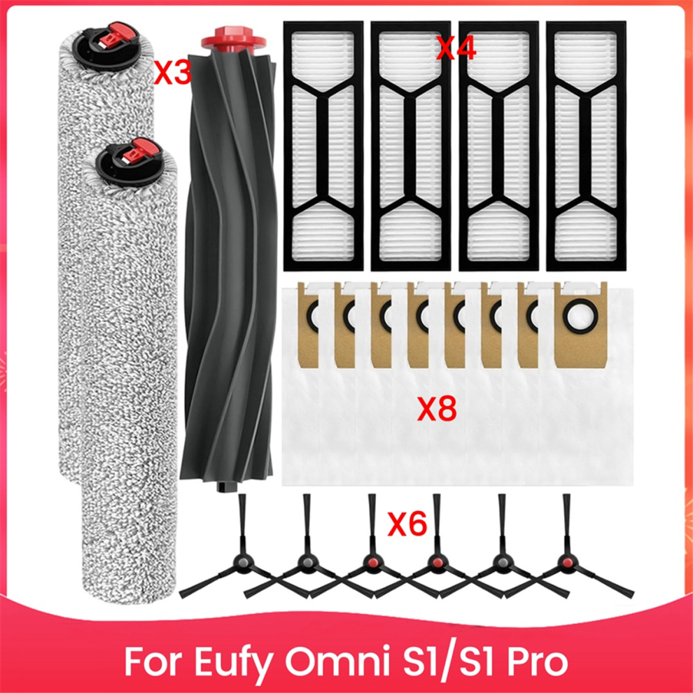 Onderdelen Van De Hoofdborstel Voor De Omni S1/S1 Pro Robotstofzuiger-image