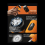 Barbeador elétrico masculino com tela digital inteligente e carregamento USB laranja 5