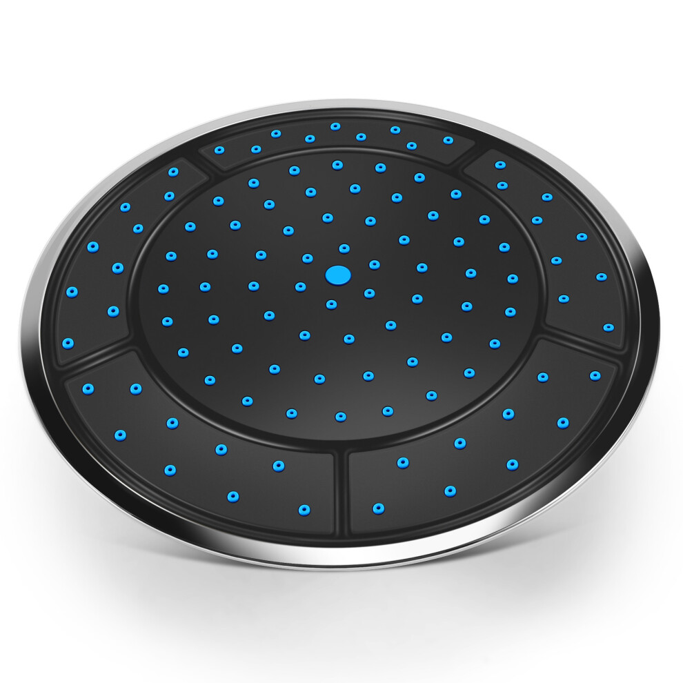 1Pcs 25Cm Plastic Round Shape Shower Room Top Shower-image-OPC-PJ2TBYF-NEW