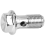 2x Ανοξείδωτη βίδα φρένου μοτοσικλέτας M10 x 1.0mm Κεντρική αντλία φρένων δαγκάνας 1