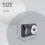 Digital Camera,Portable Cameras 16 Million HD Pixel Compact Black 5