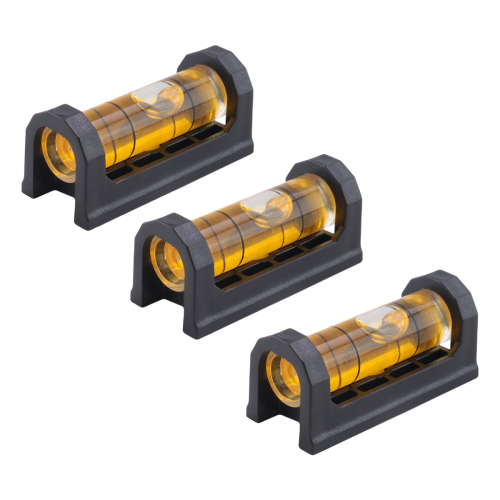 3 stk. Magnetisk vaterpas til nivellering
