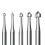 10Pcs Jewelry Setting Burr - 3/32In Shank Stone Setting Burs Cylinder 5