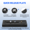 Sports Camera Extended Quick Release Plate Compatible for 6