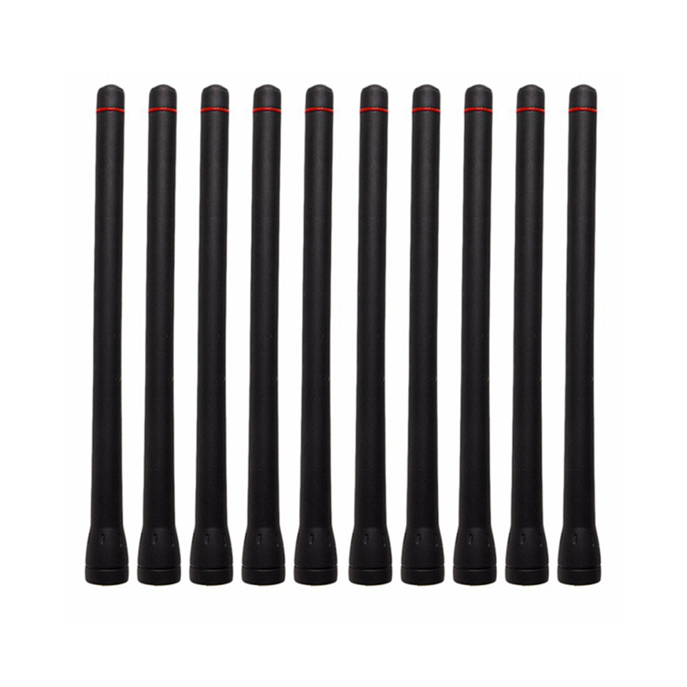 10Pcs -Sc55v Vhf Antenna For Icom Radio Ic-F1000 F16 F33g F3026 F14 Black 4713755094823