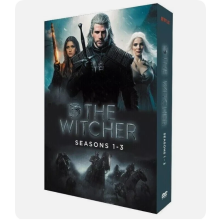 The Witcher Season 1-3 DVD TV Series 9-Disc New Box Set English