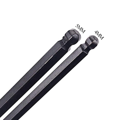 Chave de tensor de 4 mm e 5 mm, para violão profundo ou estreito 2
