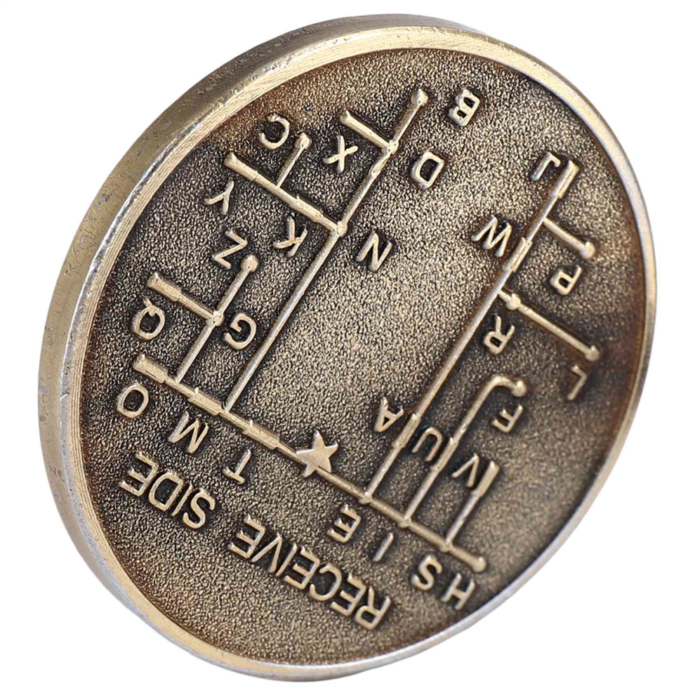 Monete Commemorative Del Codice Morse Cw, Monete Di Addestramento Cw-image