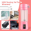 Portable Blender Mini Blender for Shakes and Smoothies with 6 Blades 2