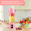 Portable Blender Mini Blender for Shakes and Smoothies with 6 Blades 4