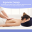 Ergonomisk memory foam skønhedssalonpude, marineblå 5