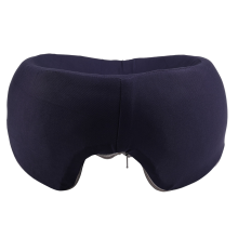 Cuscino ergonomico per sdraiarsi in memory foam per centro estetico blu navy